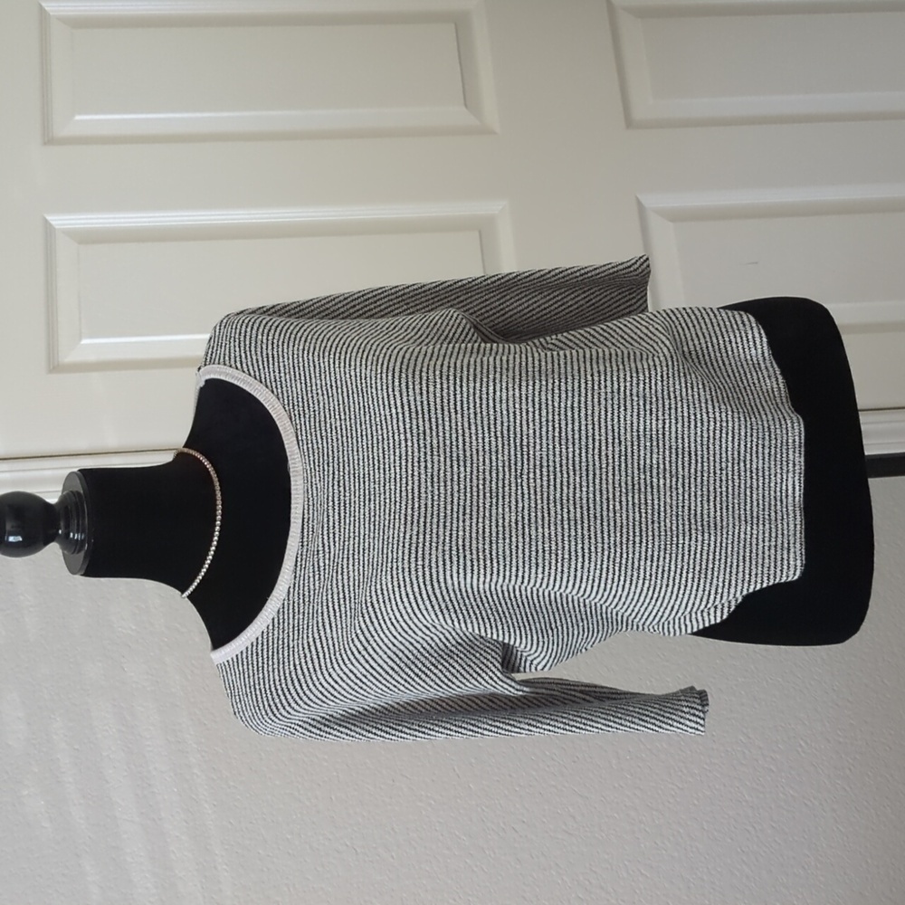 Silence and Noise Striped Knit Pullover Size XS (fits like a medium)